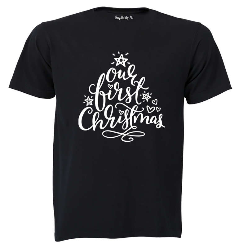Our First Christmas - Adults - T-Shirt