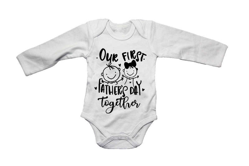 Our First Fathers Day Together - Baby Grow