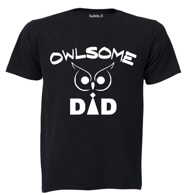 Owlsome Dad - Adults - T-Shirt