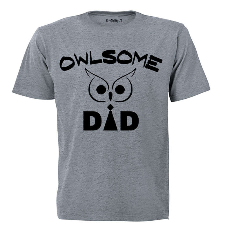 Owlsome Dad - Adults - T-Shirt