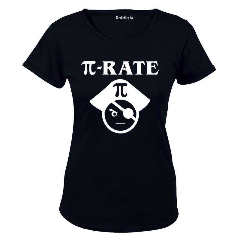 PIE- Rate, Pirate - Ladies - T-Shirt