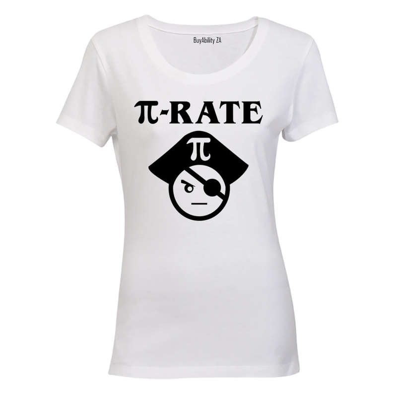PIE- Rate, Pirate - Ladies - T-Shirt
