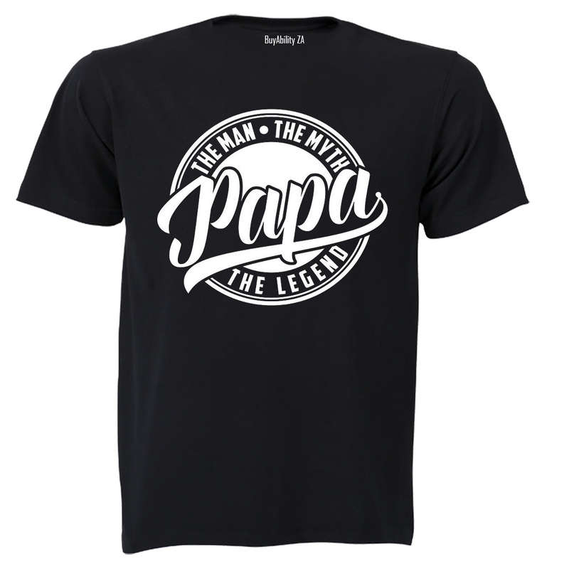 Papa, The Man, Myth, Legend - Adults - T-Shirt