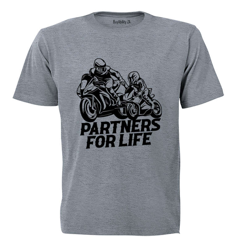 Partners For Life - Biker - T-Shirt