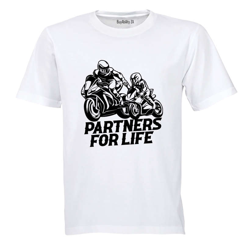 Partners For Life - Biker - T-Shirt