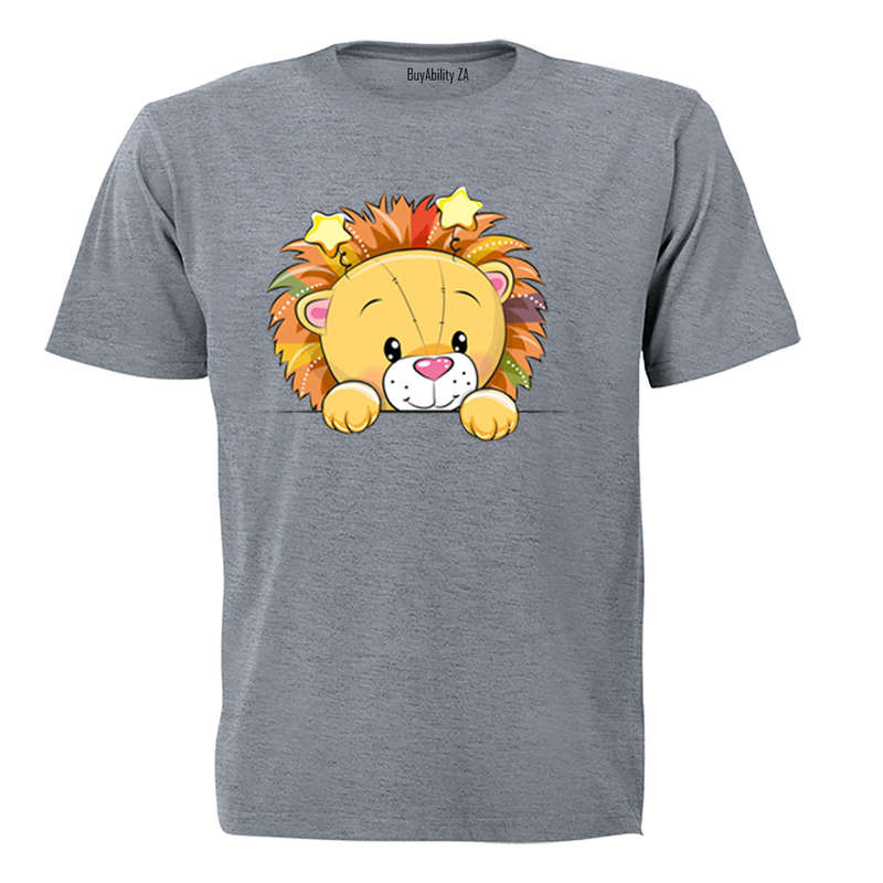 Peeking Lion - Kids T-Shirt