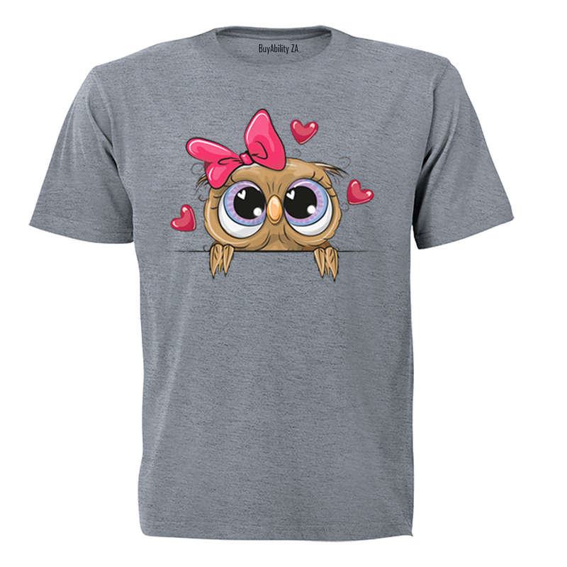 Peeking Owl - Kids T-Shirt
