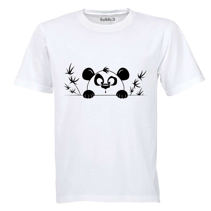 Peeking Panda - Kids T-Shirt