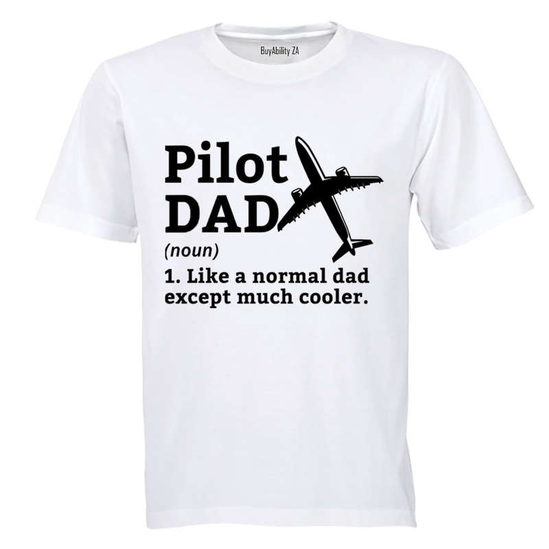 Pilot Dad Definition - Adults - T-Shirt
