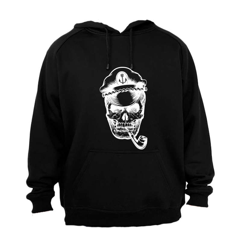 Pipe Skull Captain - Halloween - Hoodie