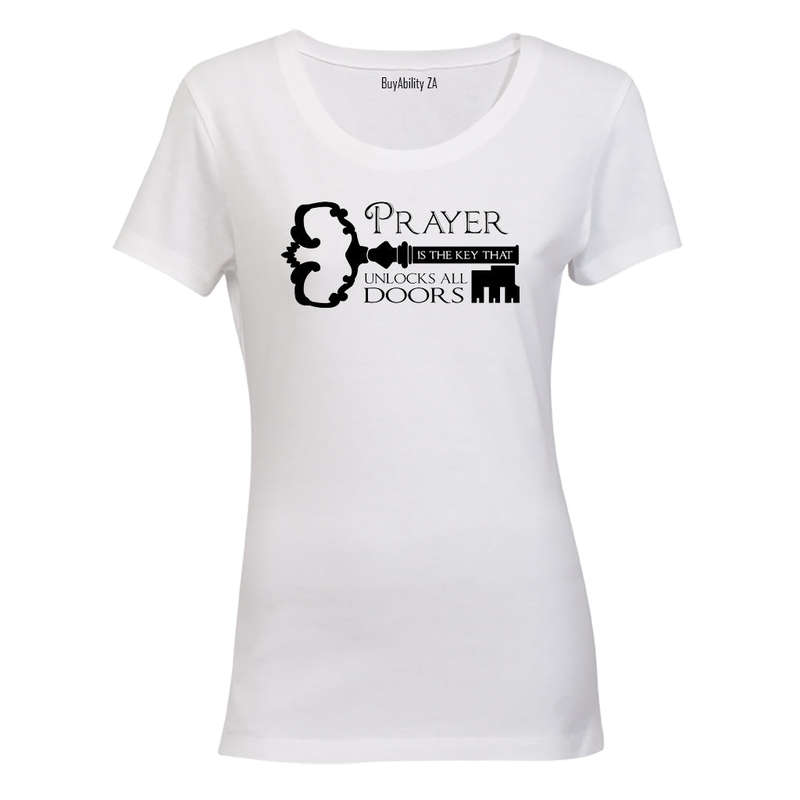 Prayer is the Key - Ladies - T-Shirt