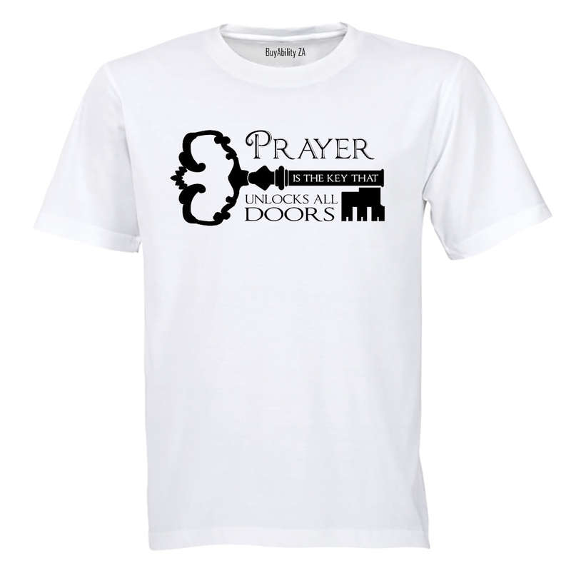 Prayer is the Key - Adults - T-Shirt