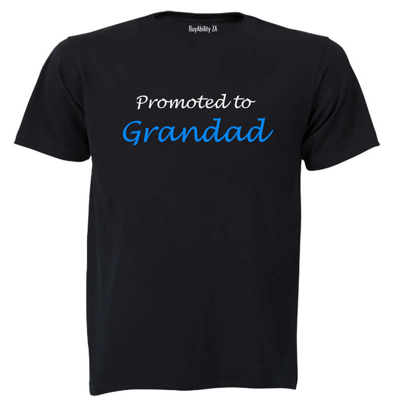 Promoted to Grandad - Adults - T-Shirt