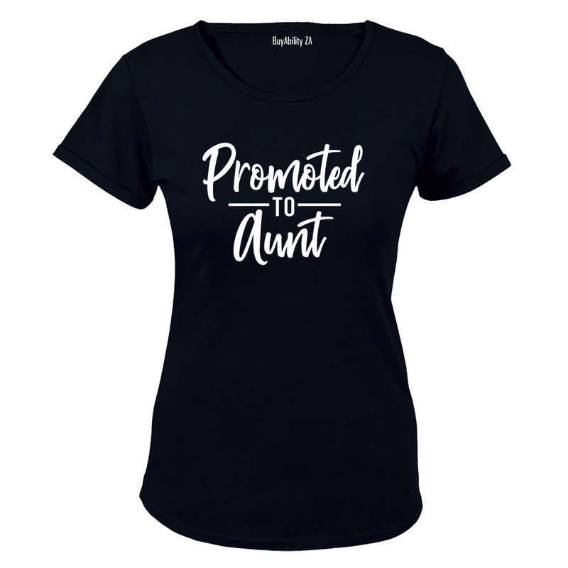 Promoted to Aunt - Ladies - T-Shirt