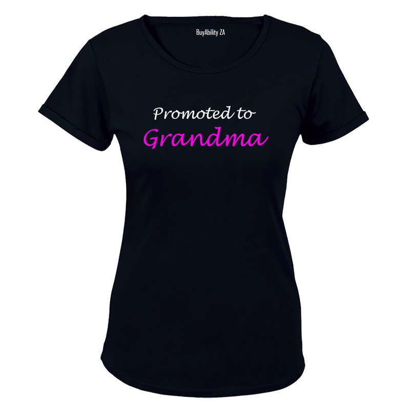 Promoted to Grandma - Ladies - T-Shirt