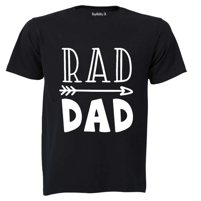 Rad Dad - Arrow - Adults - T-Shirt