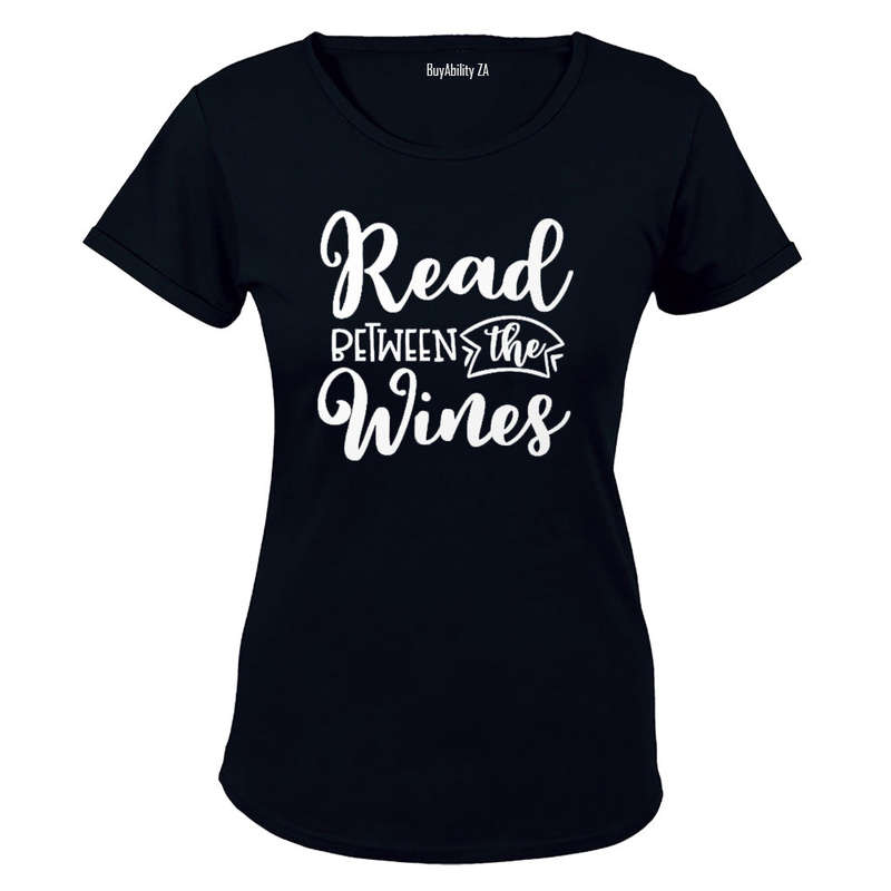 Read Between the Wines - Ladies - T-Shirt
