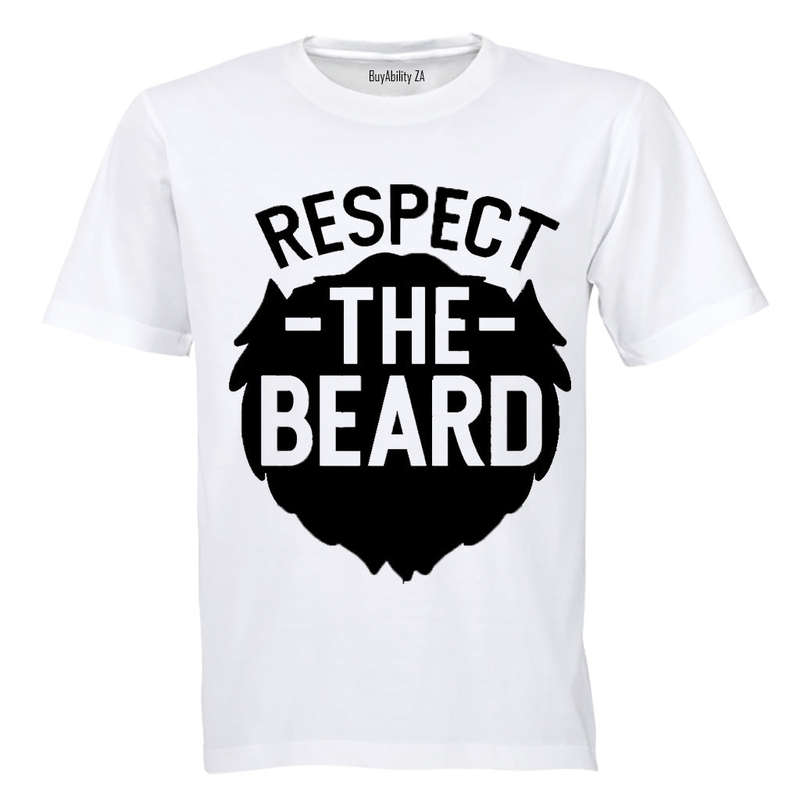 Respect the Beard - Adults - T-Shirt