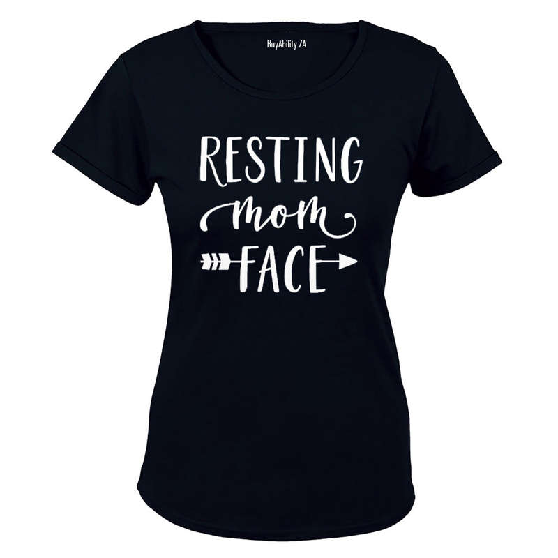 Resting Mom Face - Ladies - T-Shirt