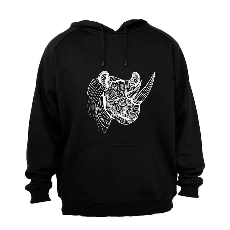 Rhino Illustration - Hoodie