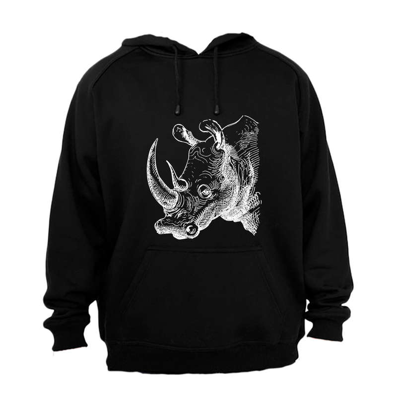 Rhino Sketch - Hoodie