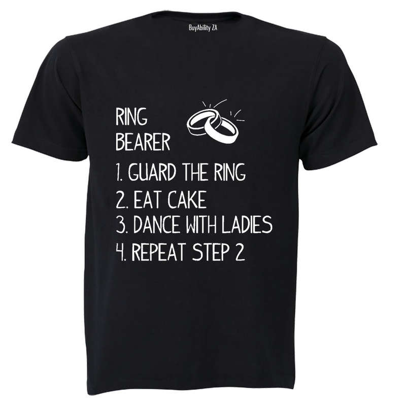 Ring Bearer List - Wedding - Kids T-Shirt