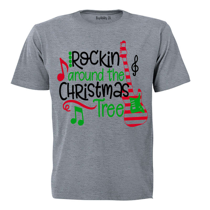 Rockin' Around the Christmas Tree - Guitar - Kids T-Shirt