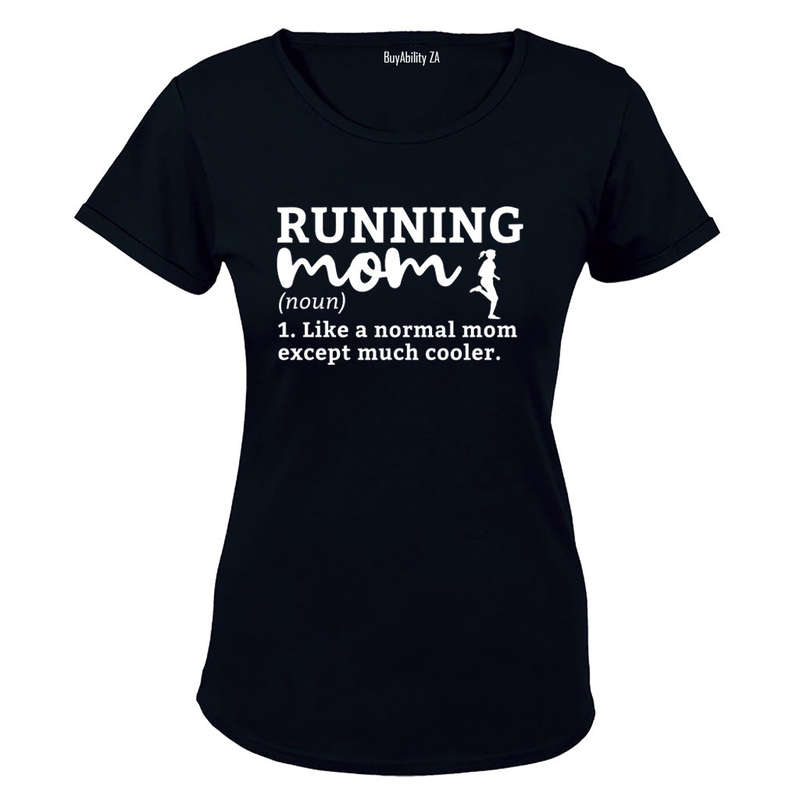 Running Mom - Ladies - T-Shirt