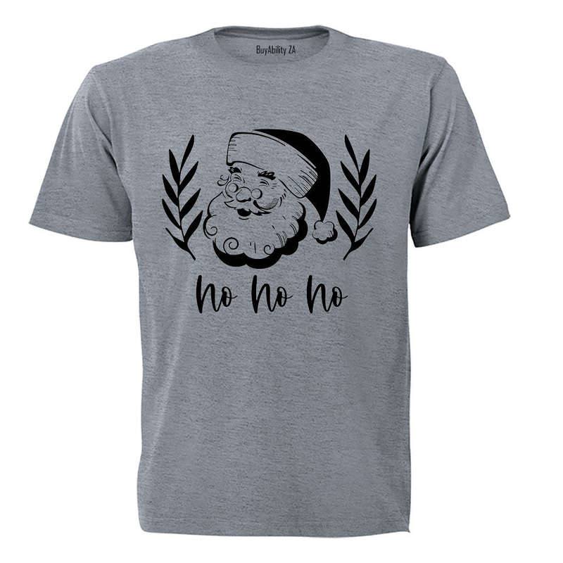 Santa - Ho Ho Ho - Christmas - Adults - T-Shirt