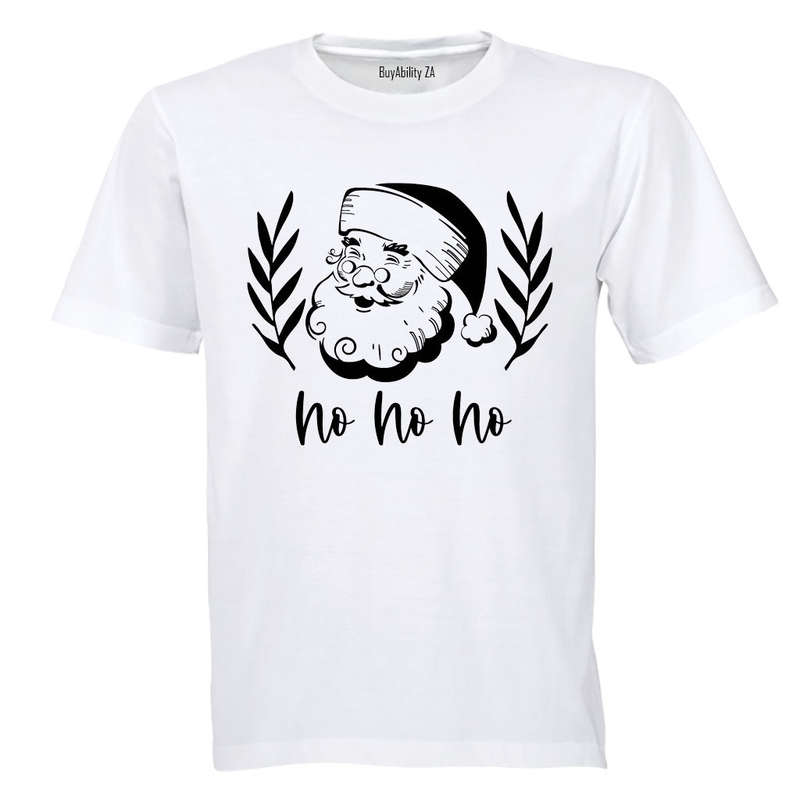 Santa - Ho Ho Ho - Christmas - Adults - T-Shirt