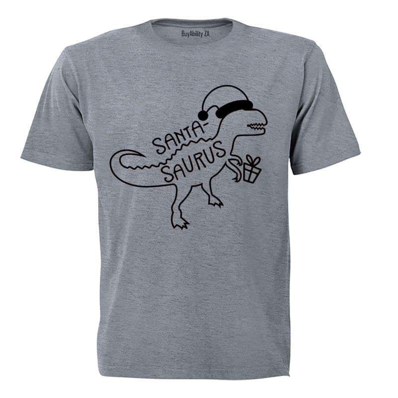 Santa-saurus Dino - Christmas - Adults - T-Shirt