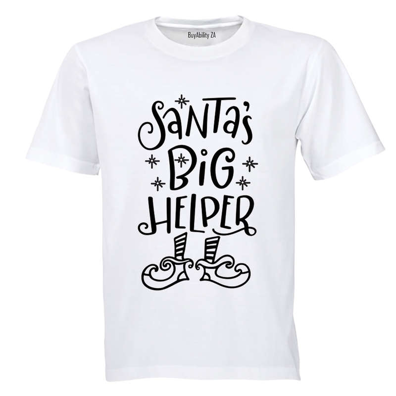 Santa's Big Helper - Christmas - Kids T-Shirt