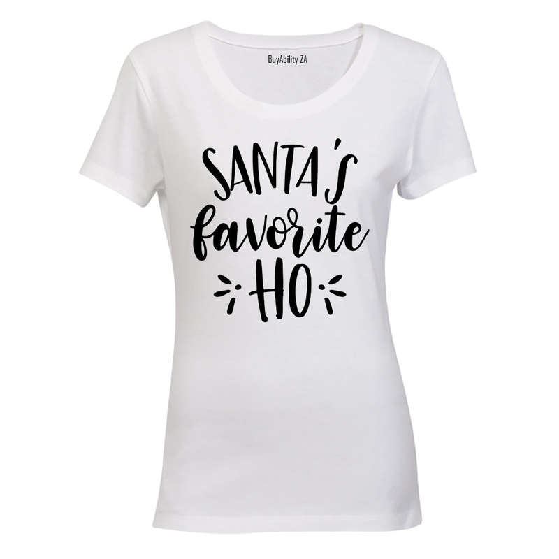 Santas Favorite - Christmas - Ladies - T-Shirt
