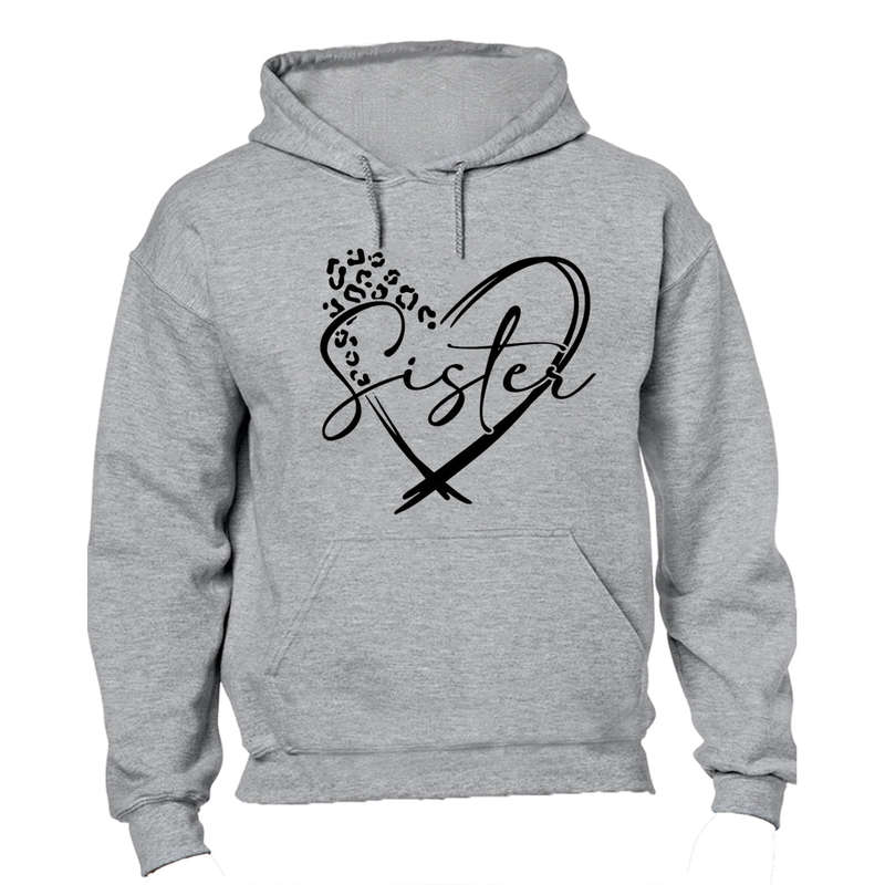 Sister - Heart - Hoodie