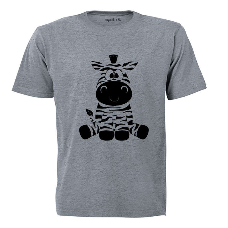 Sitting Zebra - Kids T-Shirt