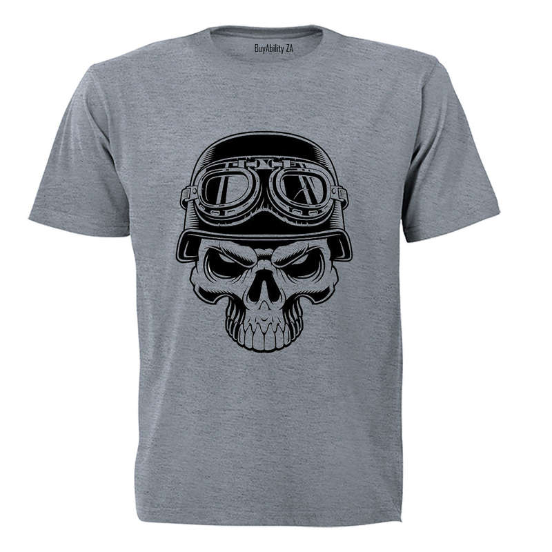 Skeleton Helmet - Adults - T-Shirt