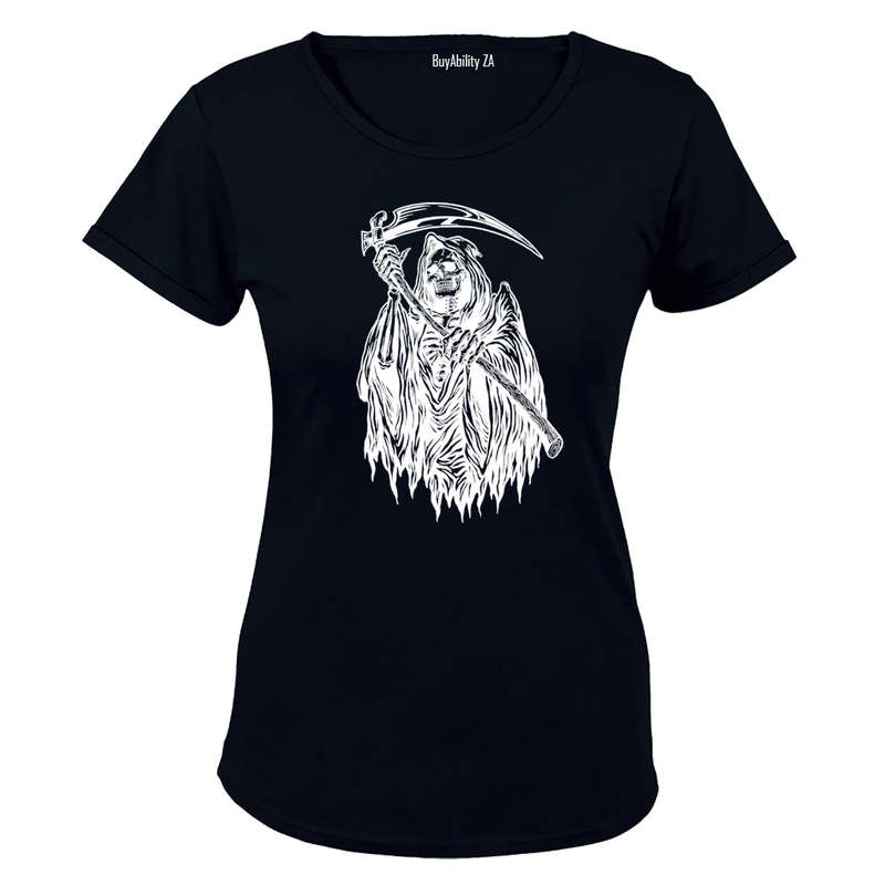 Skull Grimm - Halloween - Ladies - T-Shirt
