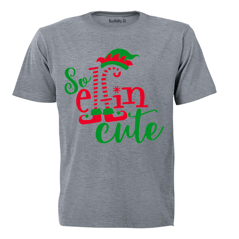 So Elfin' Cute - Christmas - Kids T-Shirt