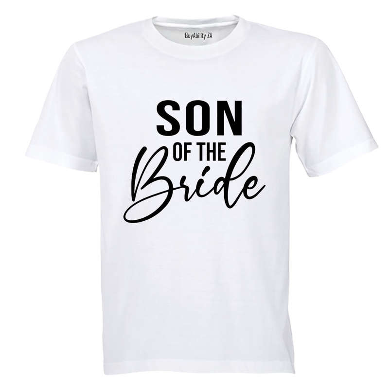 Son of The Bride - Adults - T-Shirt