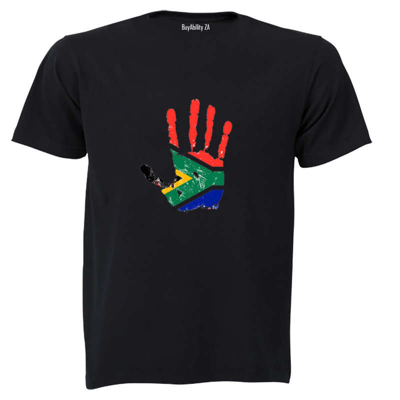 South Africa - Hand Print - Adults - T-Shirt