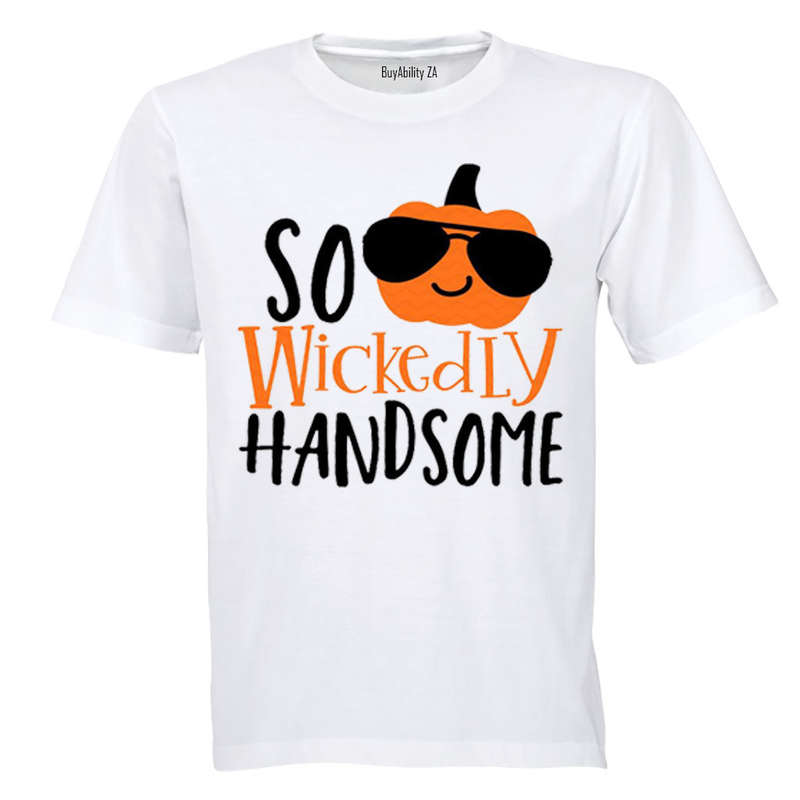 So Wickedly Handsome - Halloween - Kids T-Shirt