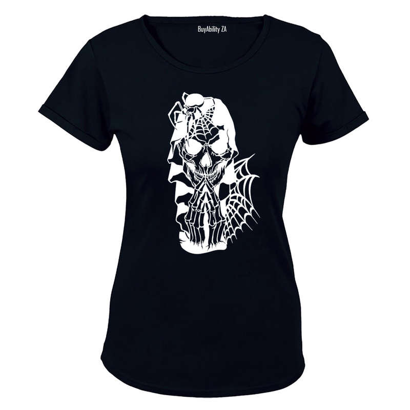 Spider & Grimm - Halloween - Ladies - T-Shirt