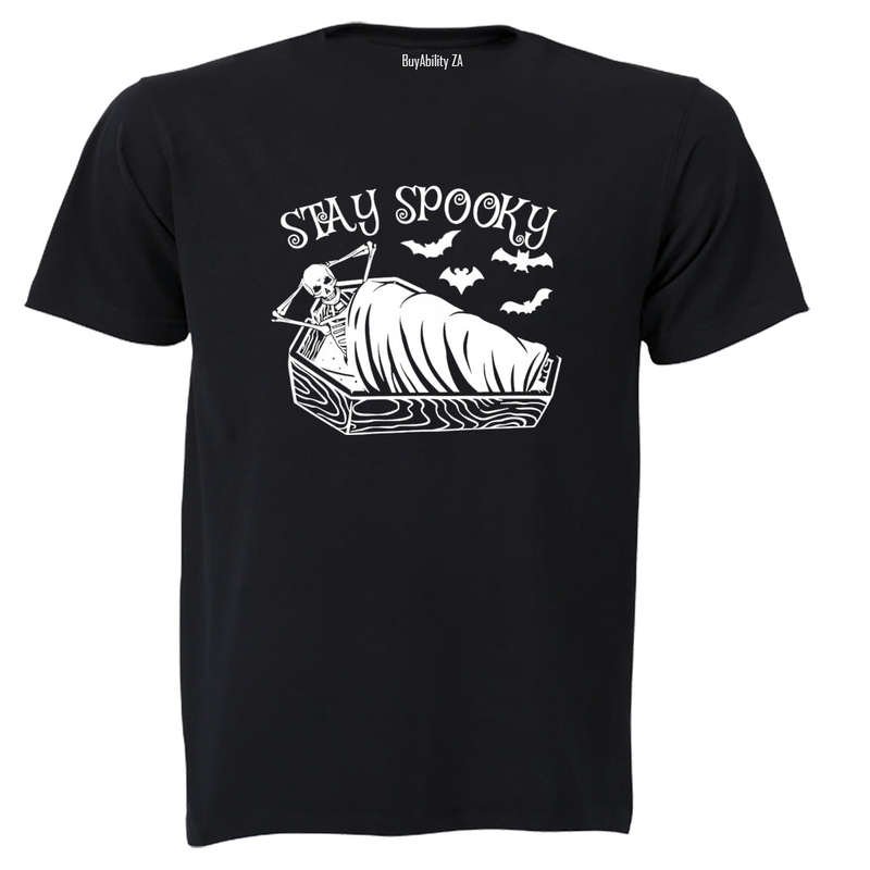 Stay Spooky - Halloween Coffin - Adults - T-Shirt