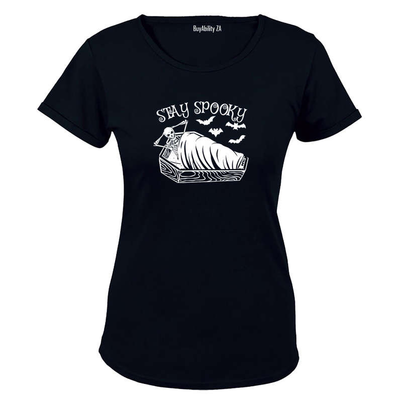 Stay Spooky - Halloween Coffin - Ladies - T-Shirt