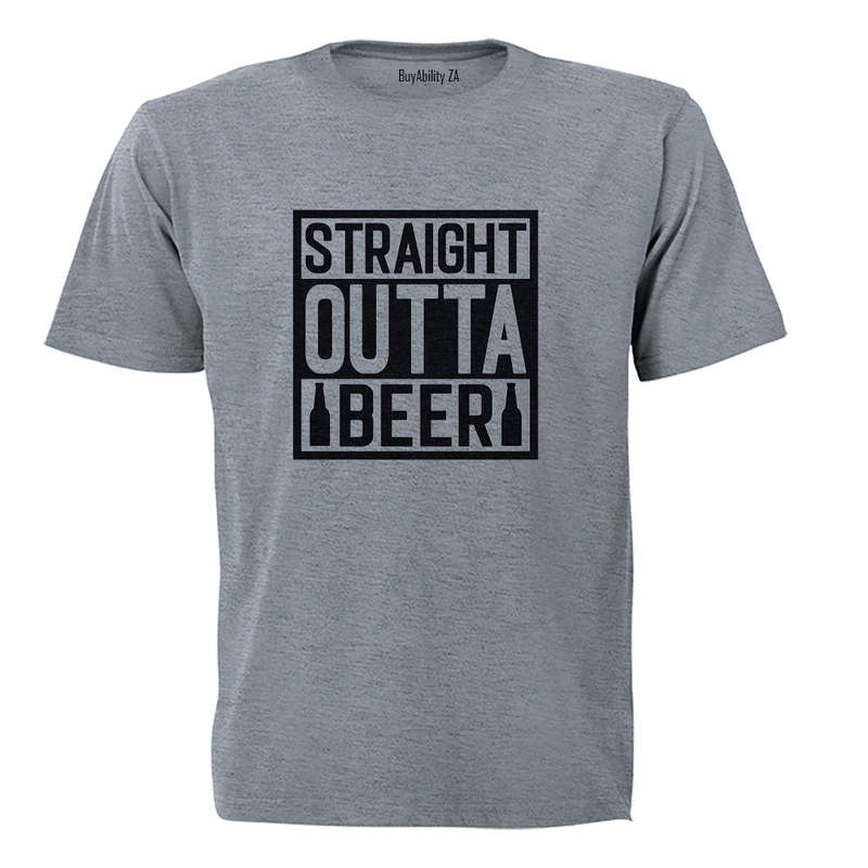 Straight Outta Beer - Adults - T-Shirt