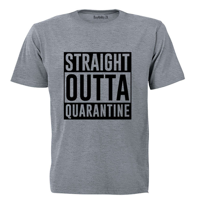 Straight Outta Quarantine - Kids T-Shirt