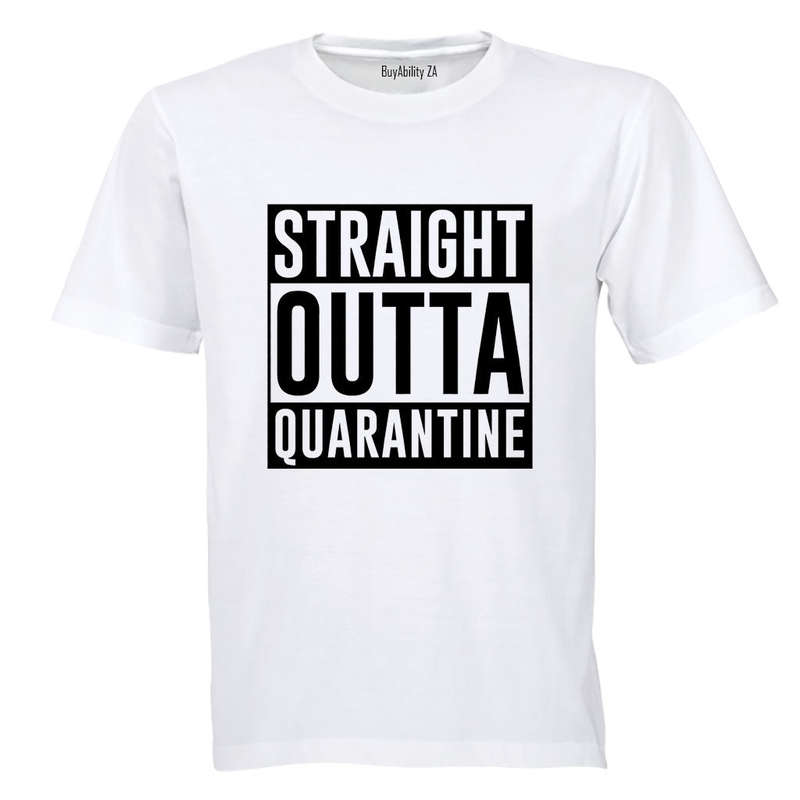 Straight Outta Quarantine - Kids T-Shirt
