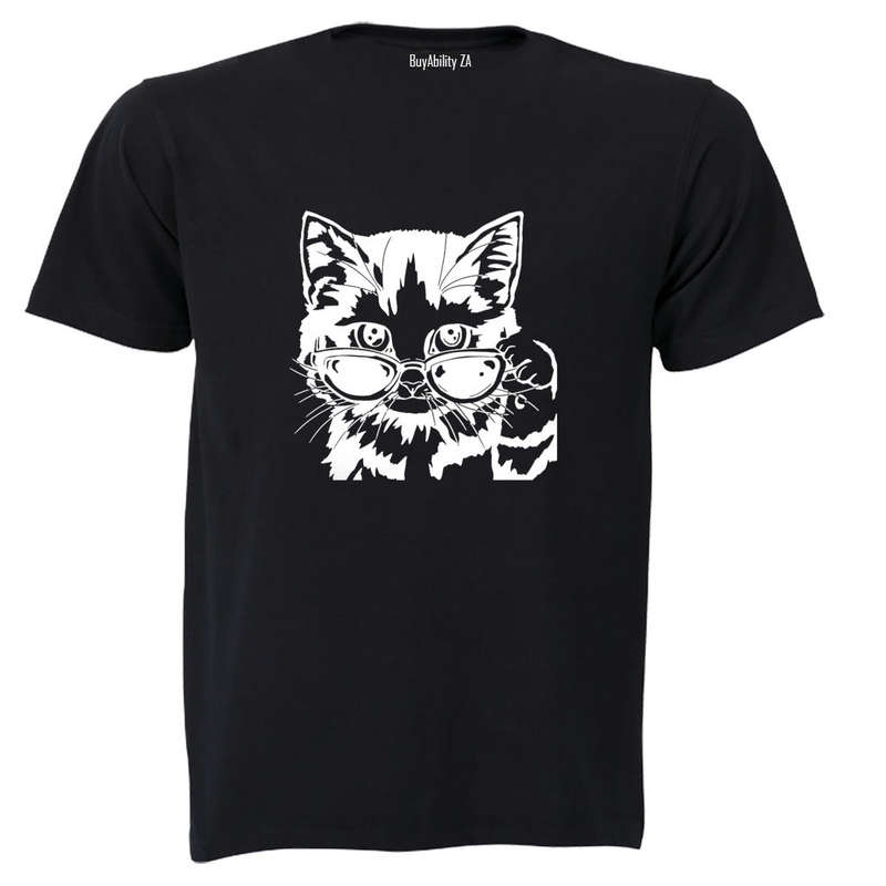 Sunglasses Cat - Adults - T-Shirt