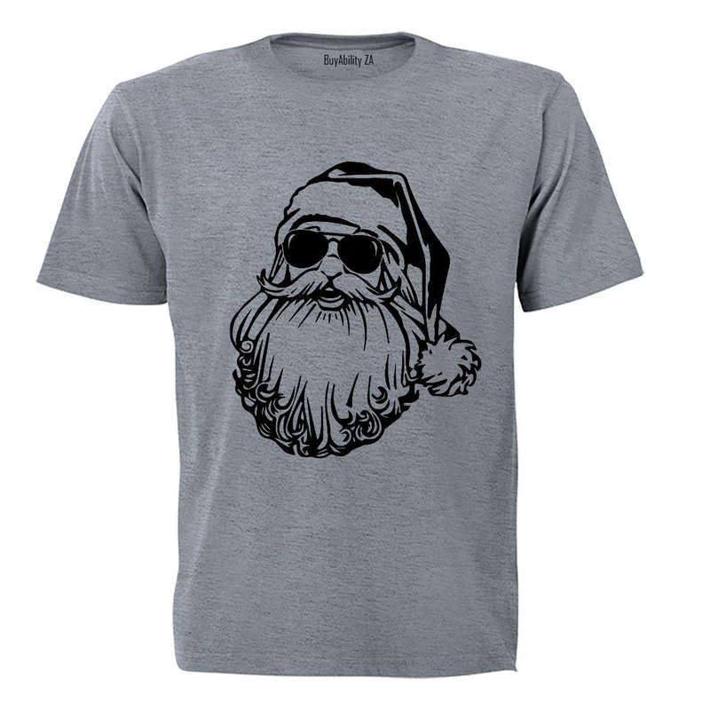 Sunglasses Christmas Santa - Adults - T-Shirt