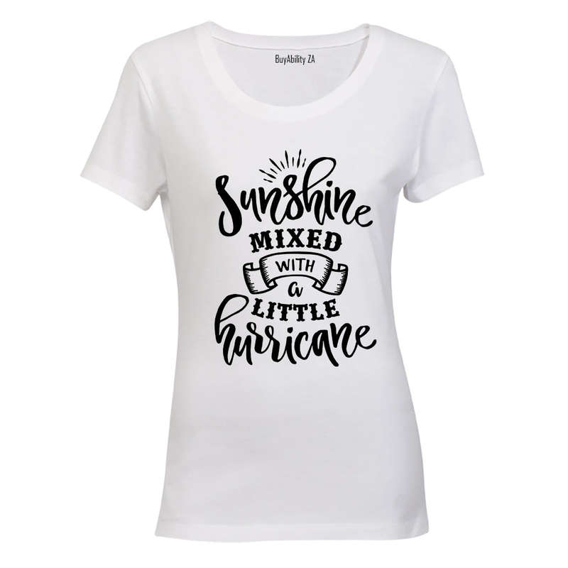 Sunshine Mixed with a little Hurricane - Ladies - T-Shirt
